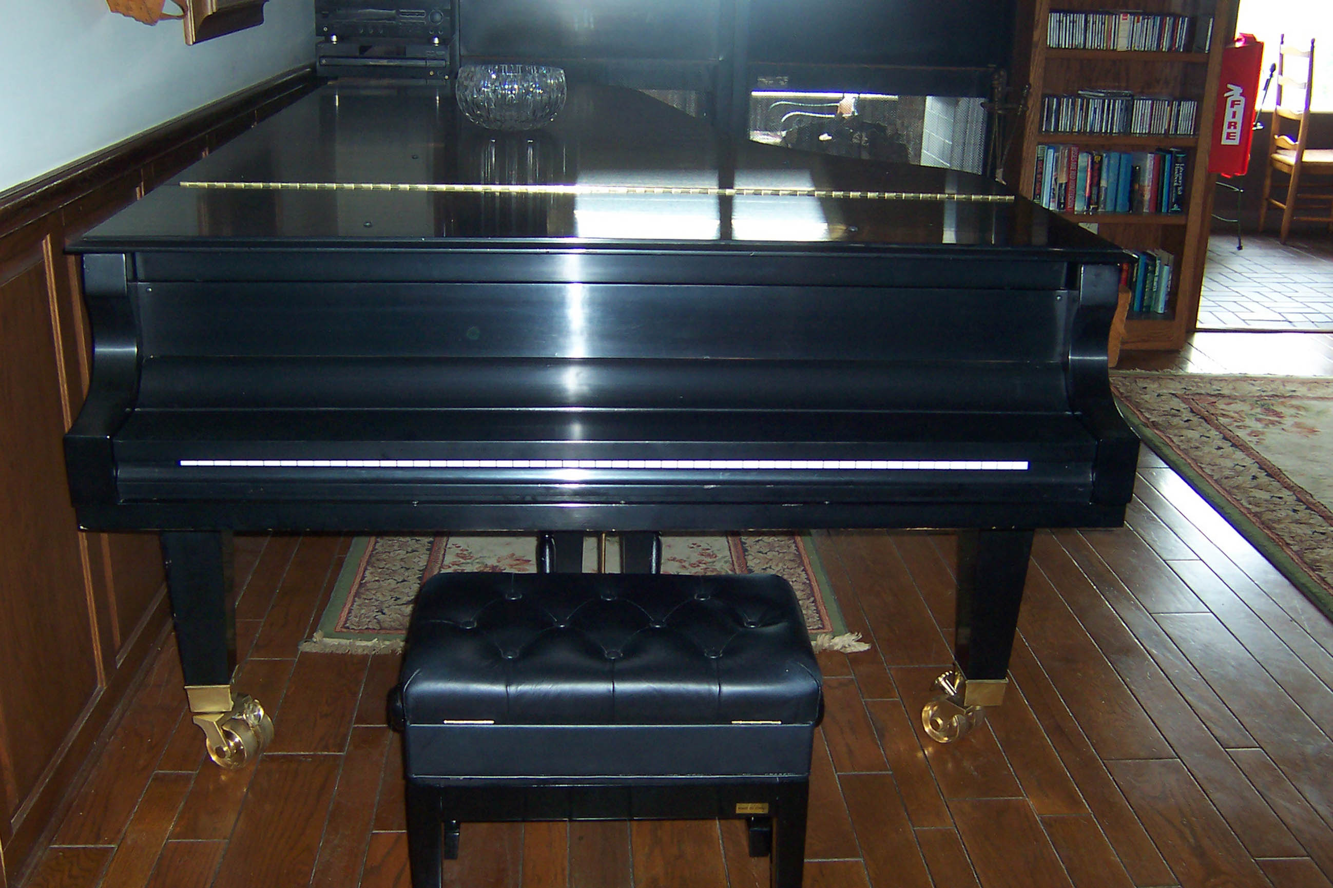 The Concert Grand Piano.